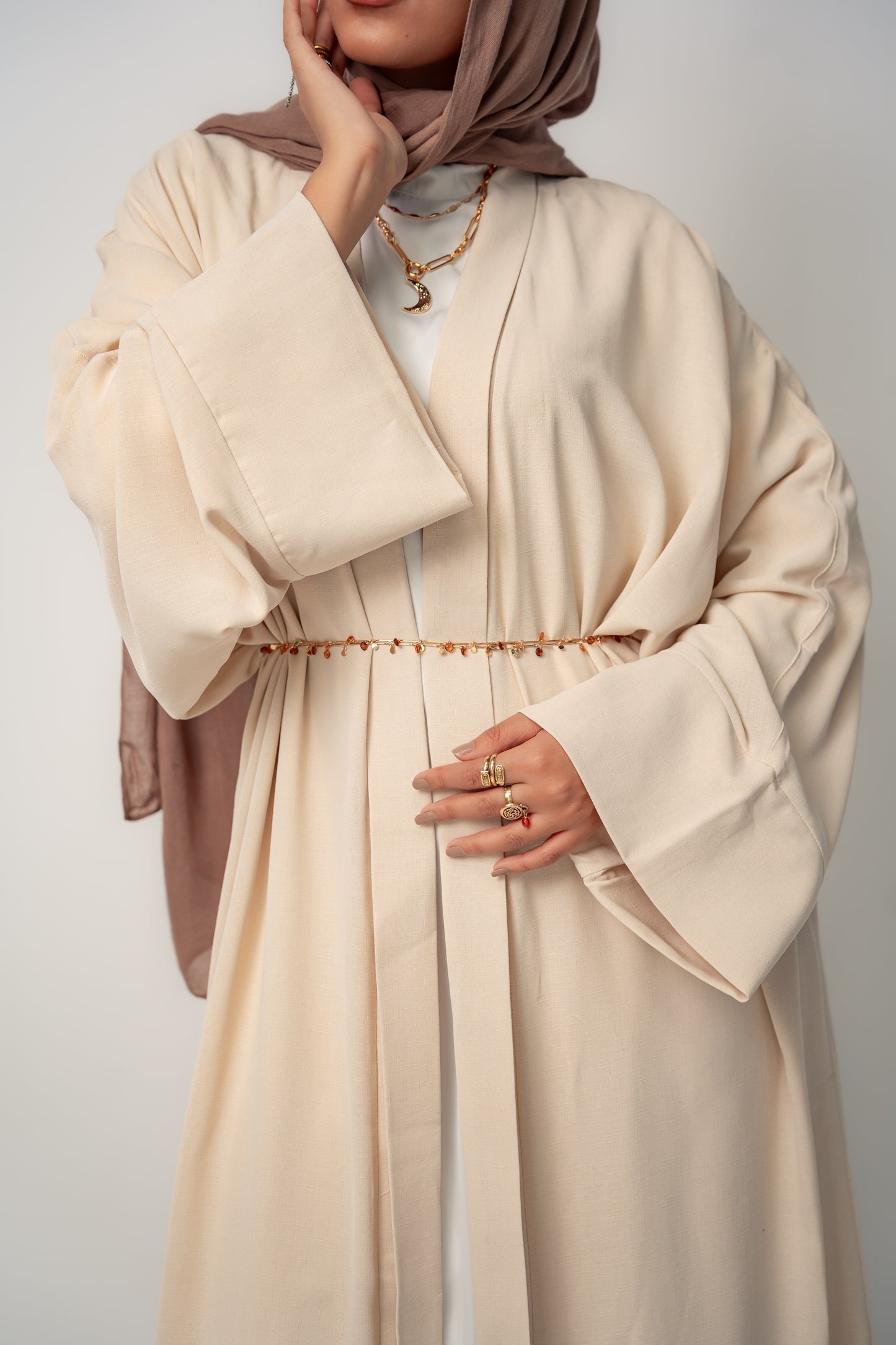 Arabian Cardigan-Beige