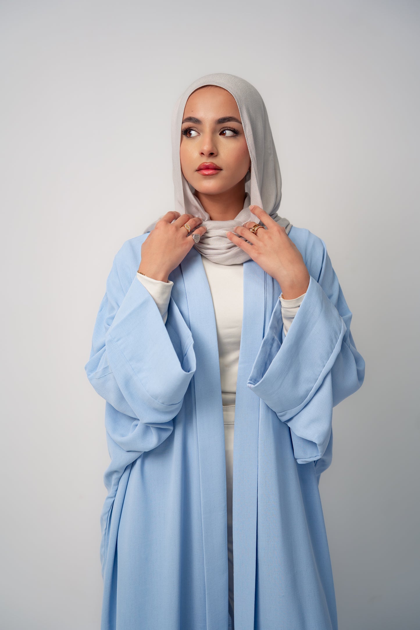 Arabian Cardigan-BabyBlue