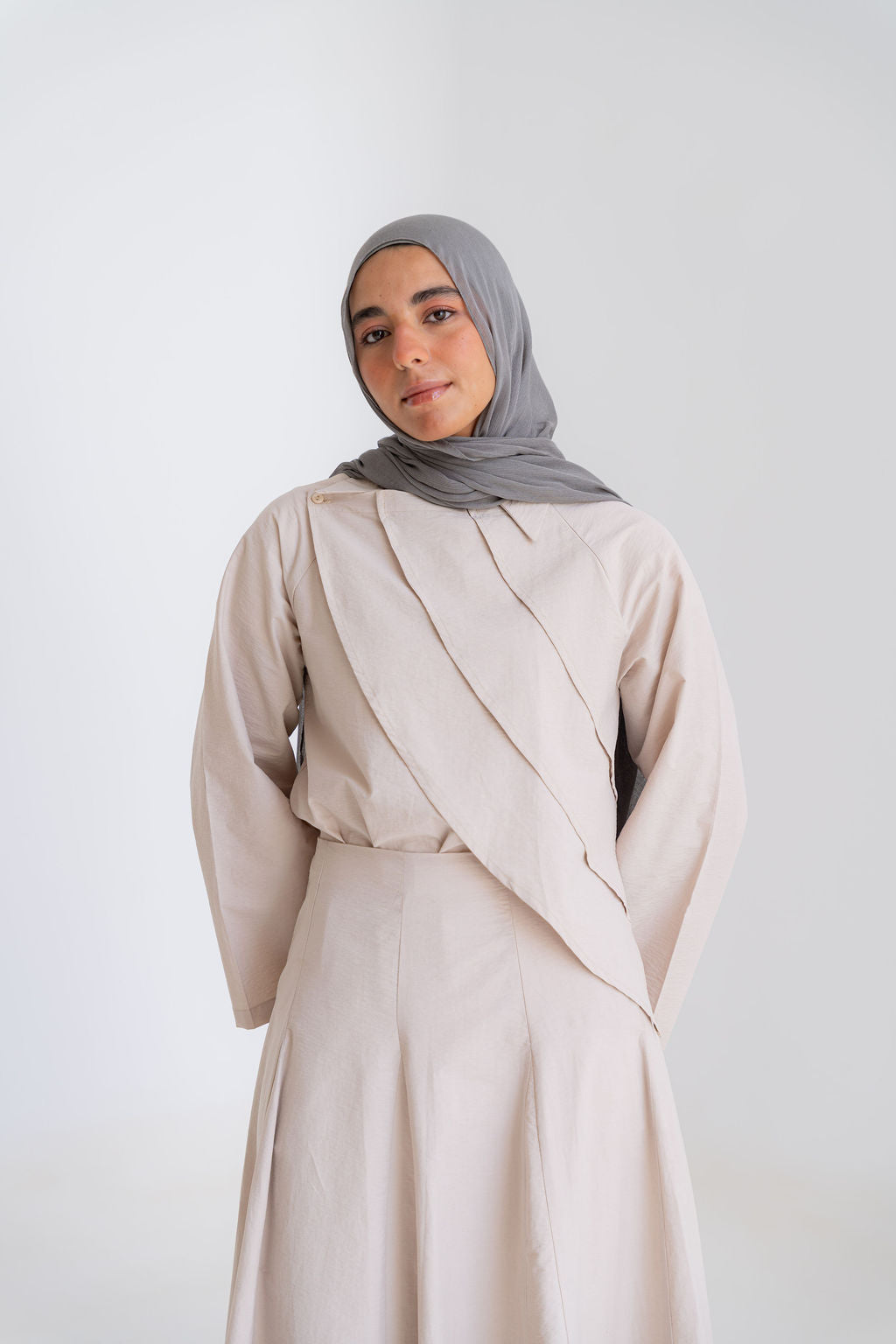 Minimal Flowy Set-Beige