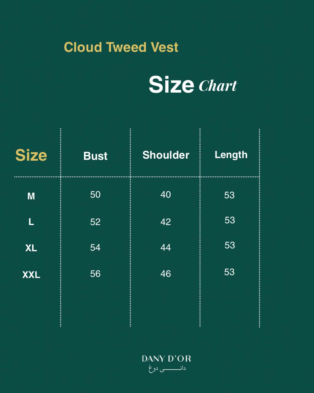 Cloud Tweed vest-Black