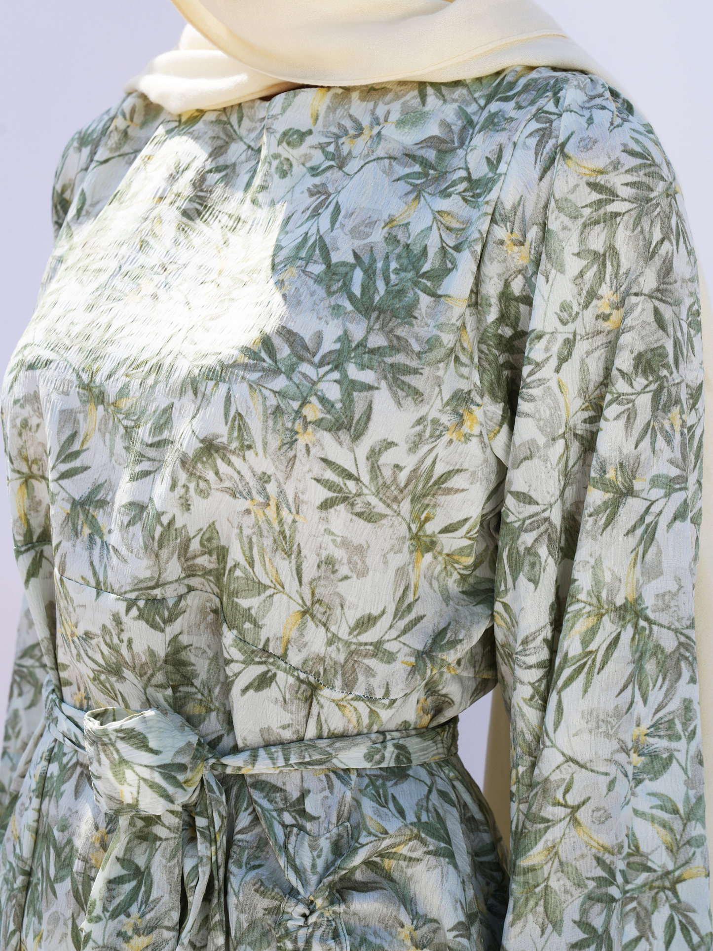 Spring Whisper Dress-Green