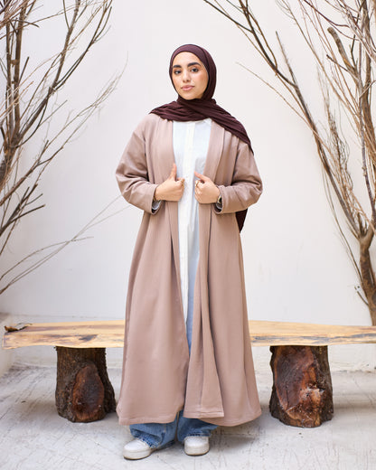 Basic Cardigan- Beige