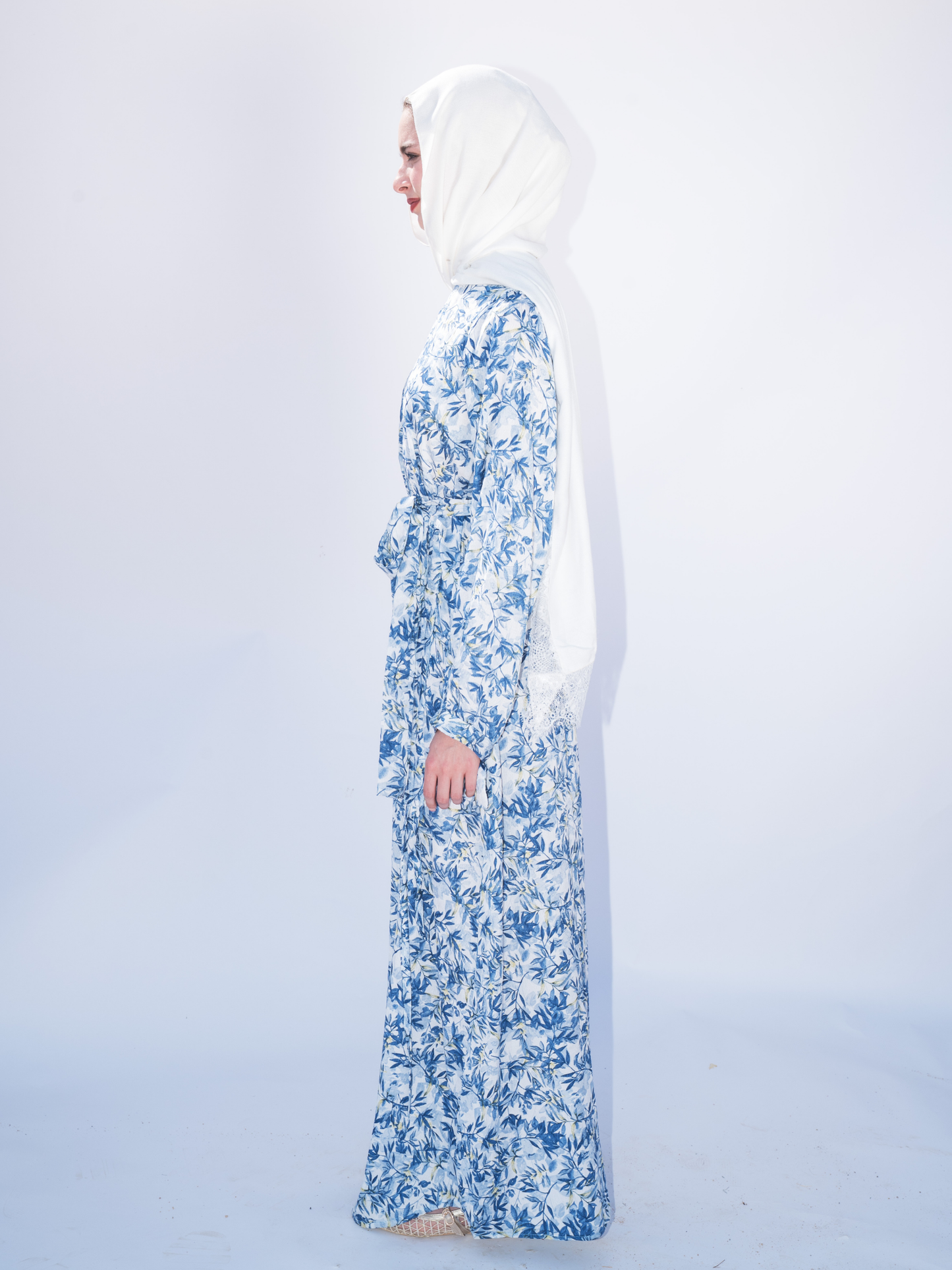 Spring Whisper Dress-Blue