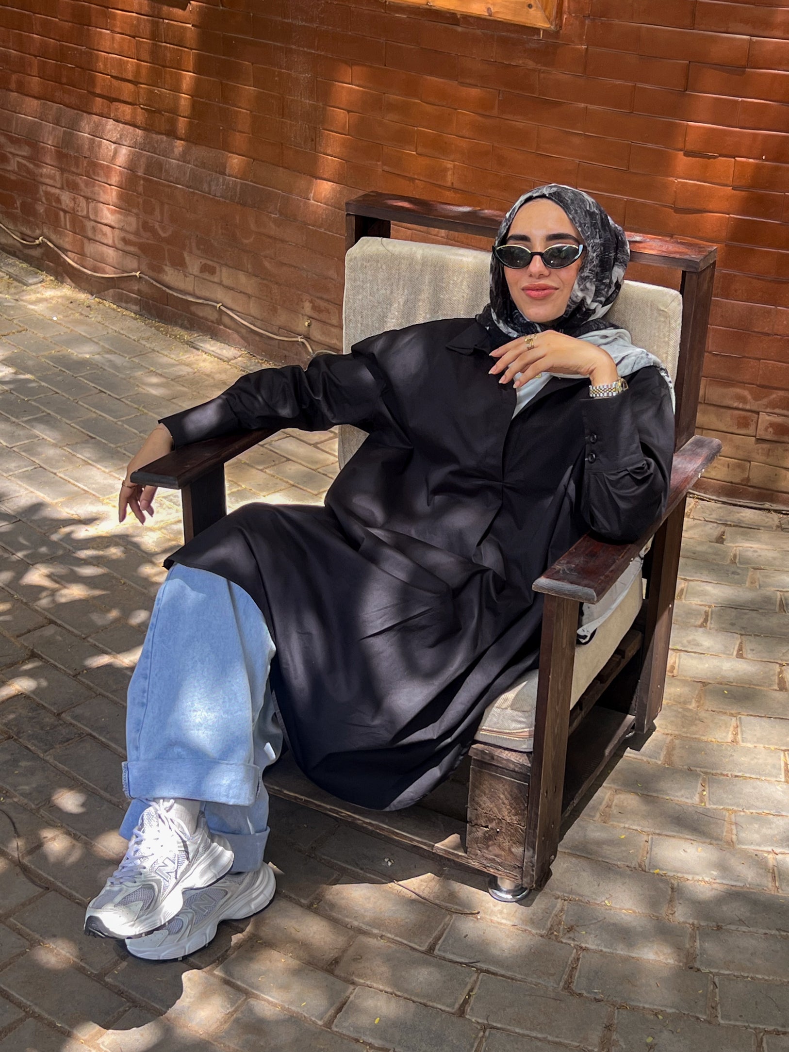 Oversized shirt - Black
