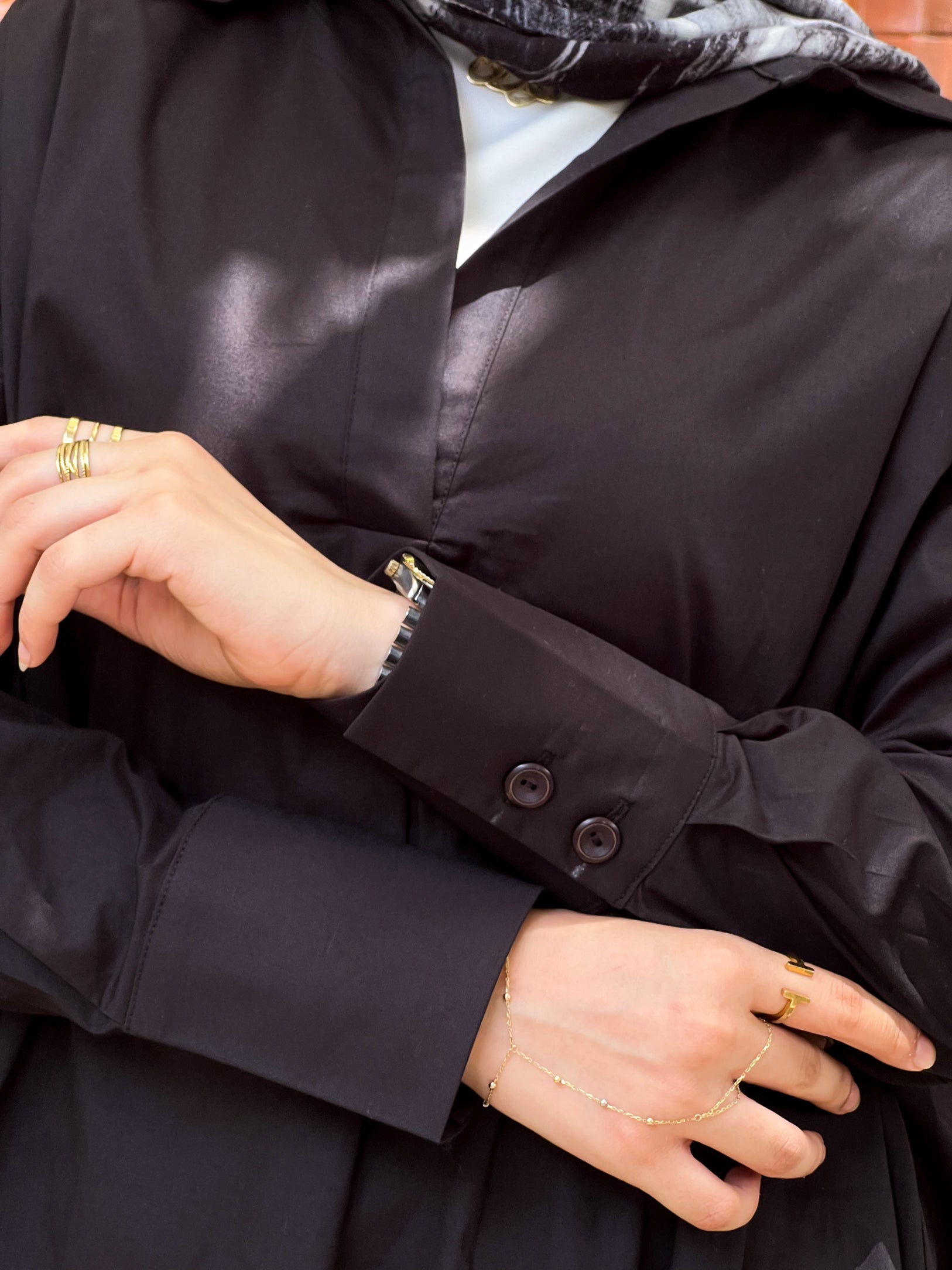 Oversized shirt - Black