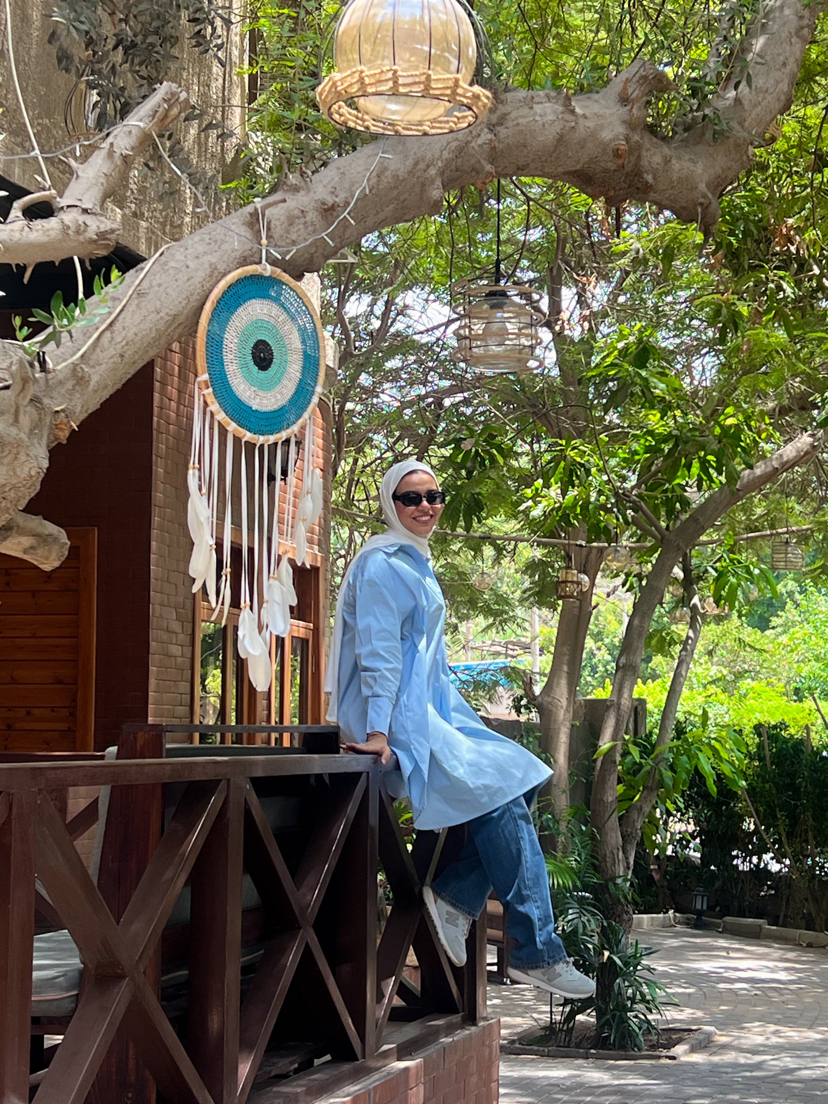 Oversized shirt - Baby Blue
