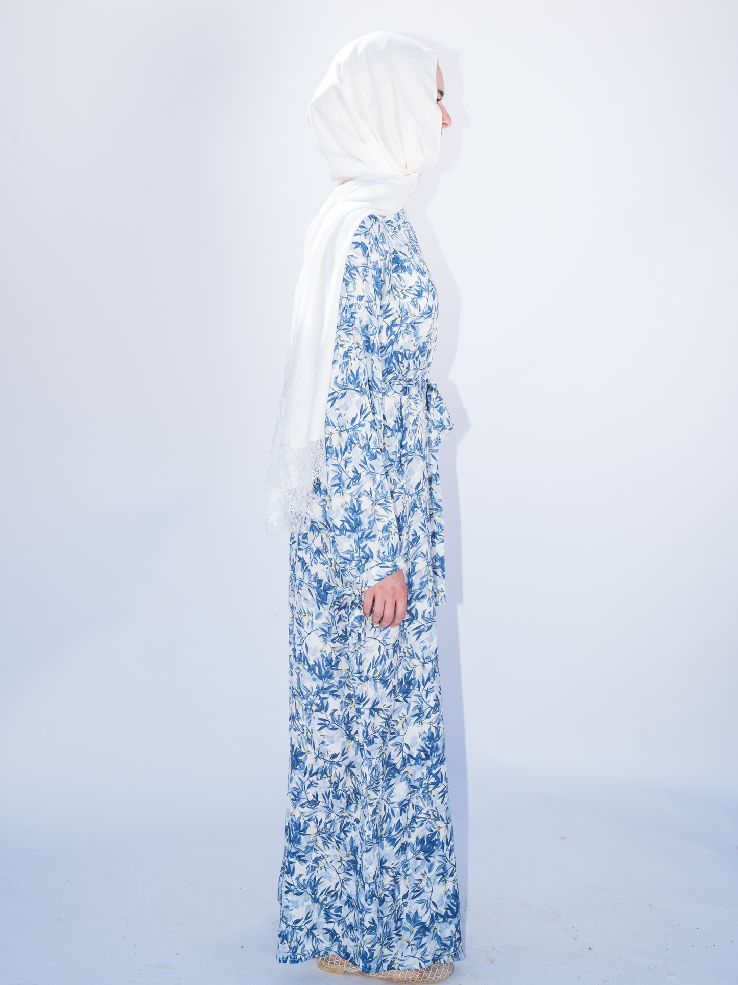 Spring Whisper Dress-Blue