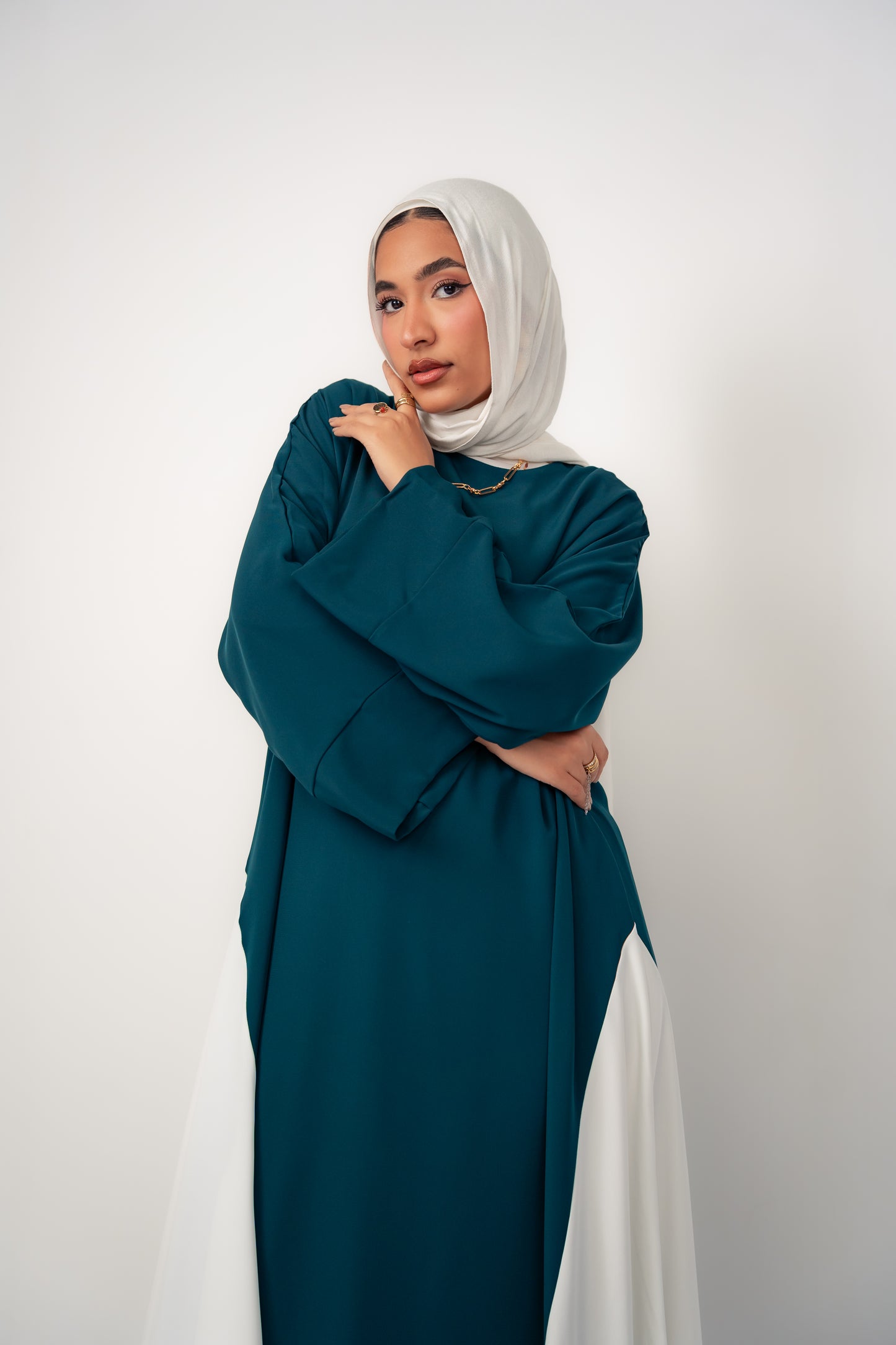 عباية كريب - أسود