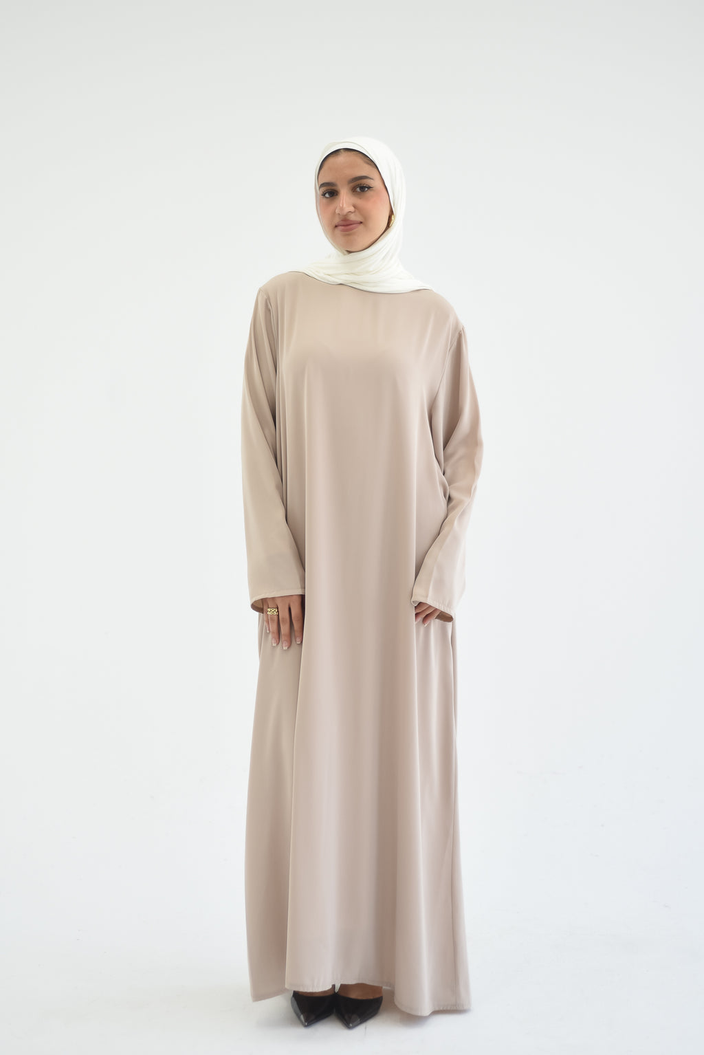Basic Abaya -Beige