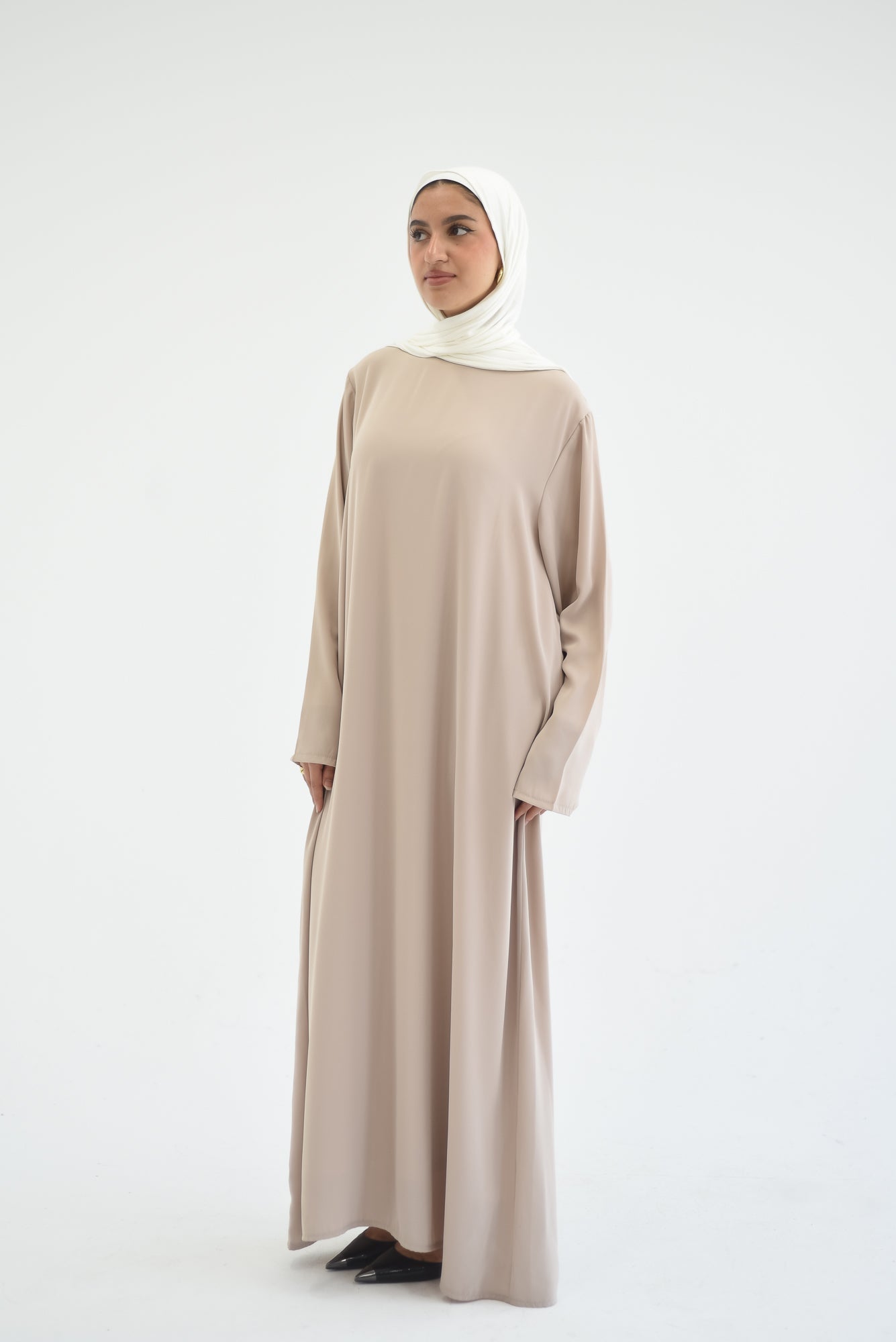 Basic Abaya -Beige