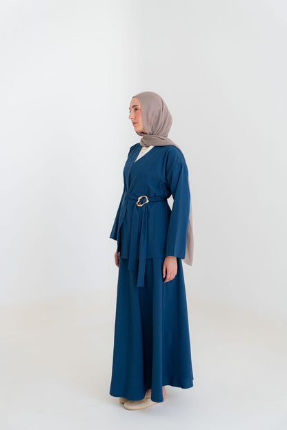 Classic Flowy Set-Blue