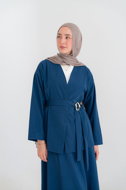 Classic Flowy Set-Blue