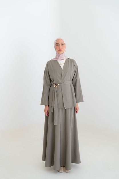 Classic Flowy Set-Olive