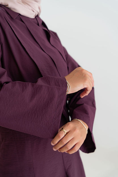 Minimal Flowy Set-Burgundy