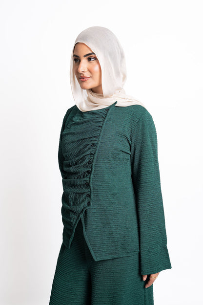 Asymmetric Draped set -Green