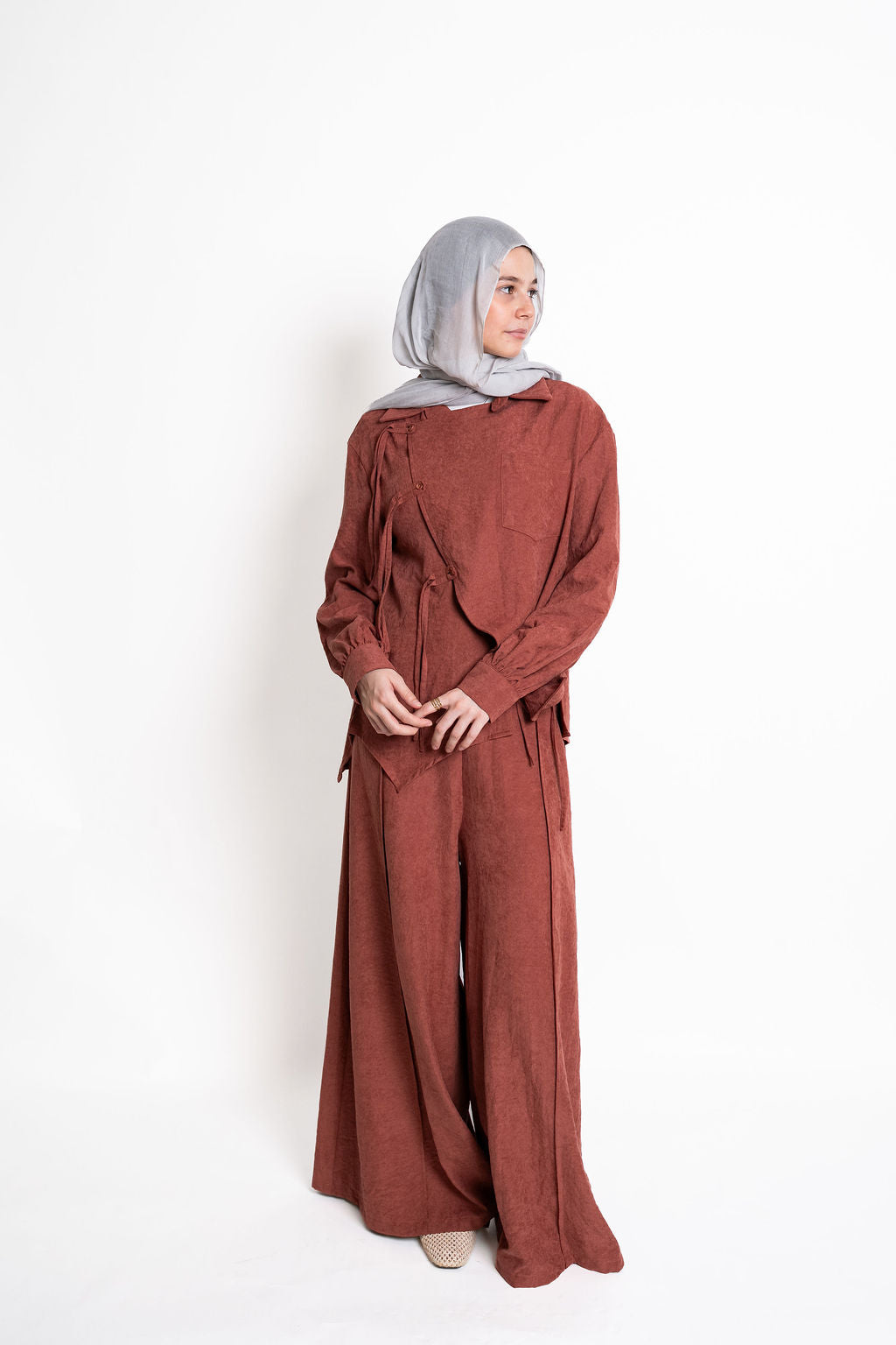 Flow Tie Set -Orange
