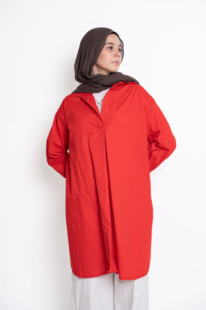 Relaxed Fit Shirt - Red