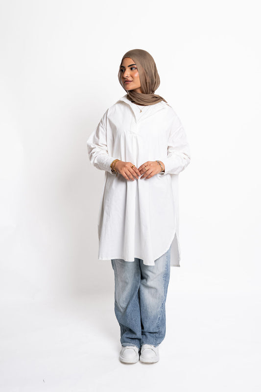 Relaxed Fit Shirt - White