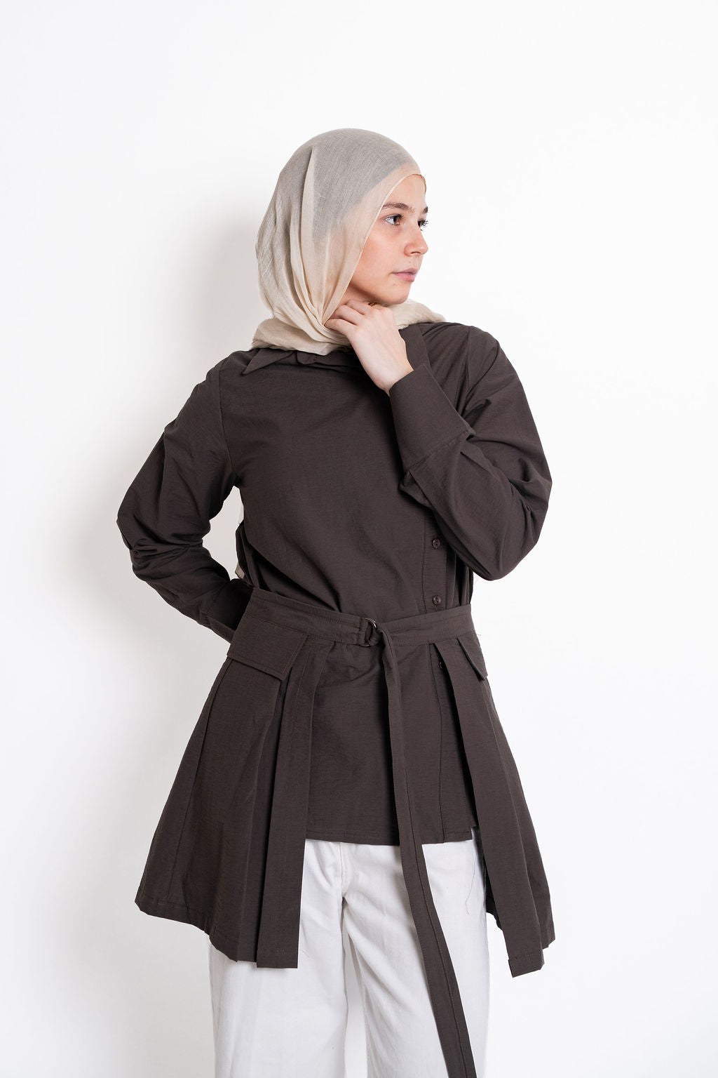 Japanese Shirt -Brown