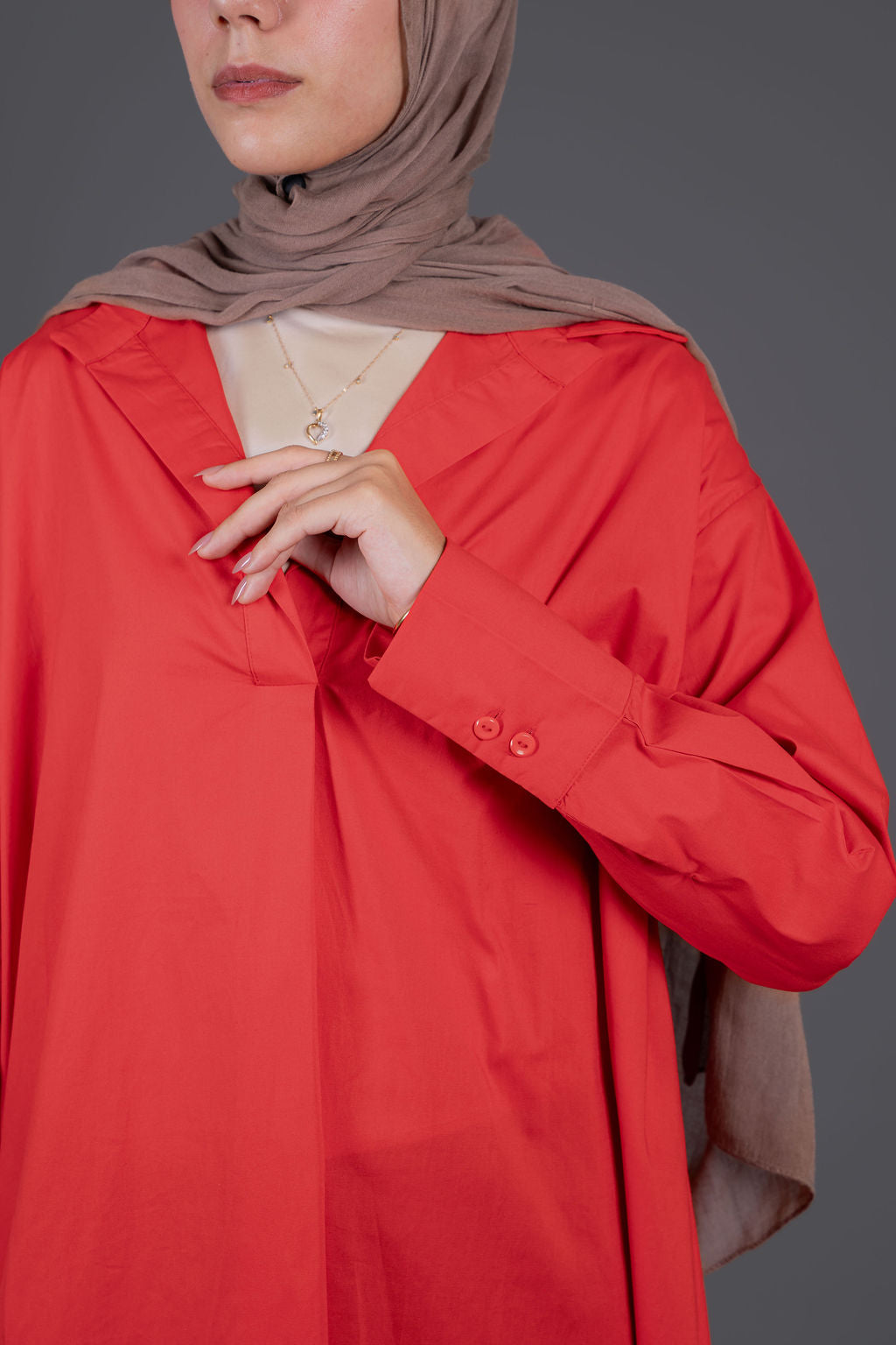 Relaxed Fit Shirt - Red