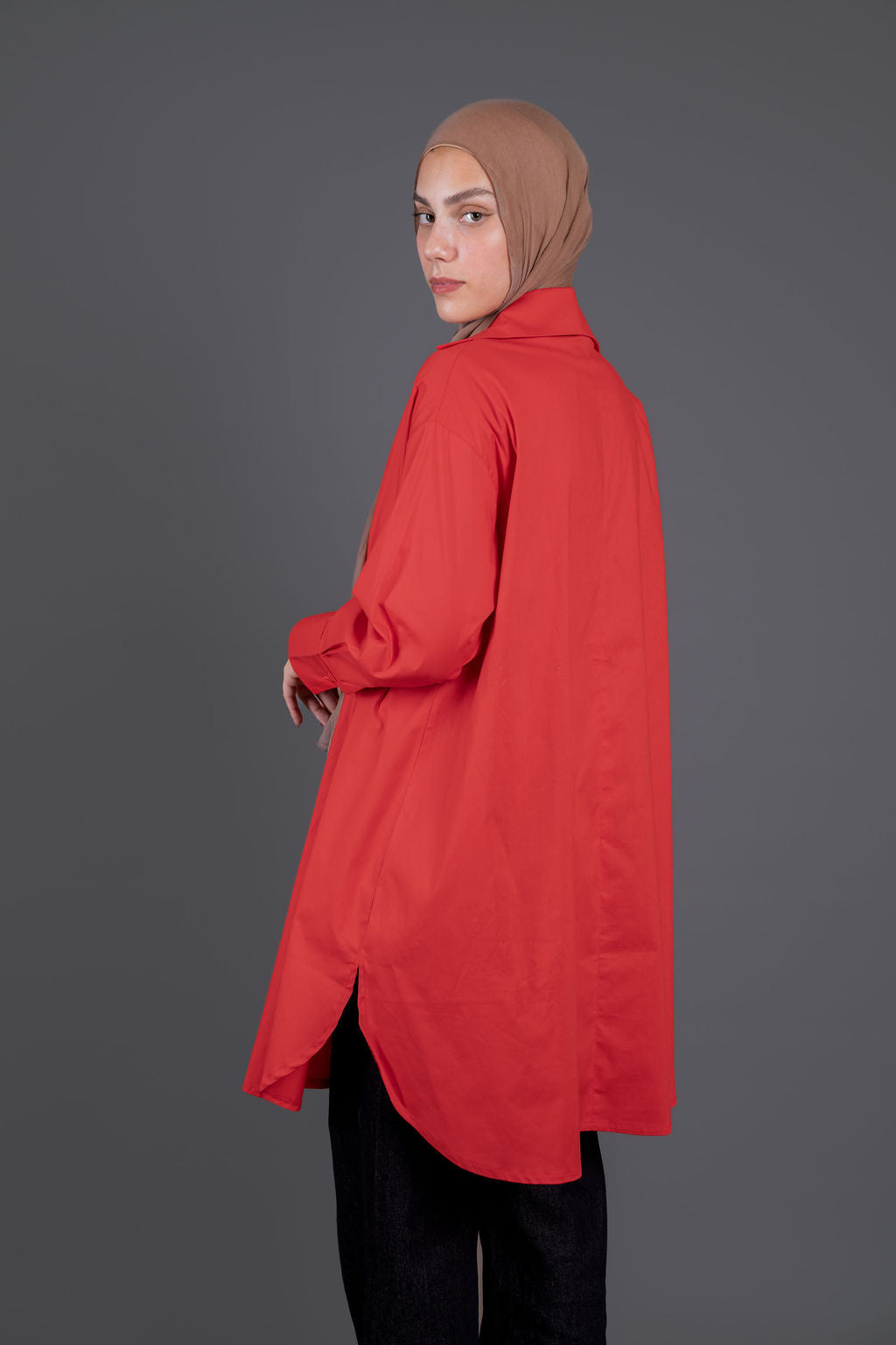 Relaxed Fit Shirt - Red