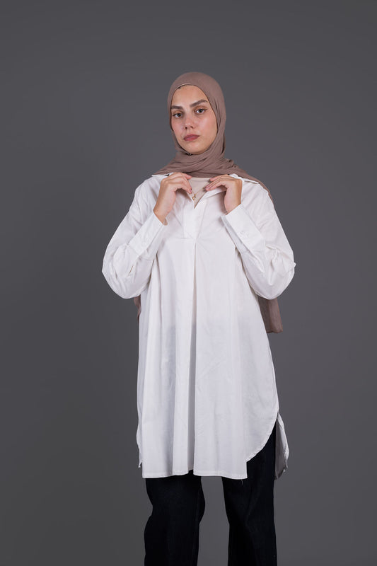 Relaxed Fit Shirt - White