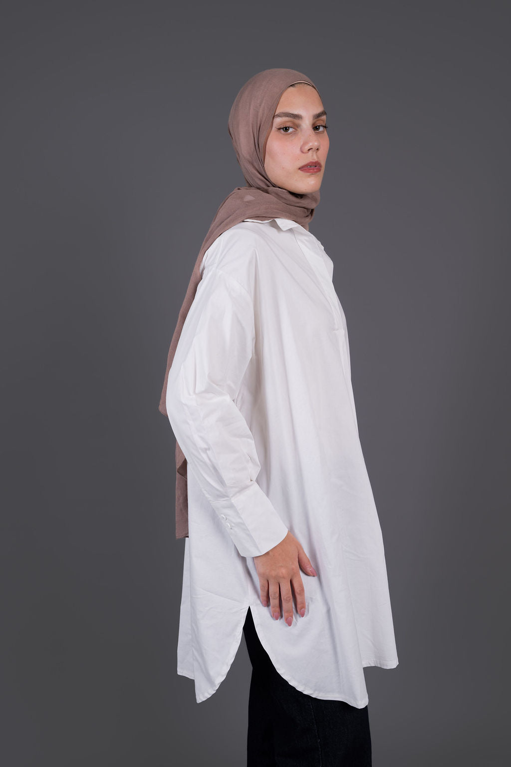 Relaxed Fit Shirt - White
