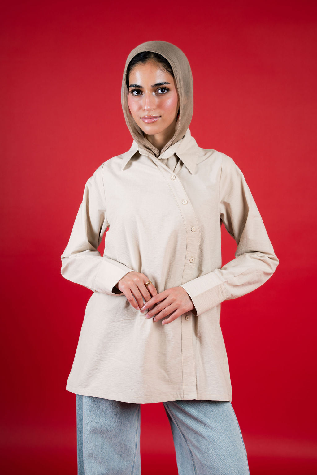 Japanese Shirt -Beige