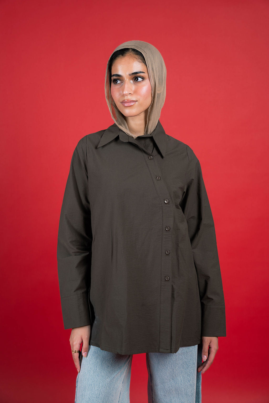 Japanese Shirt -Brown