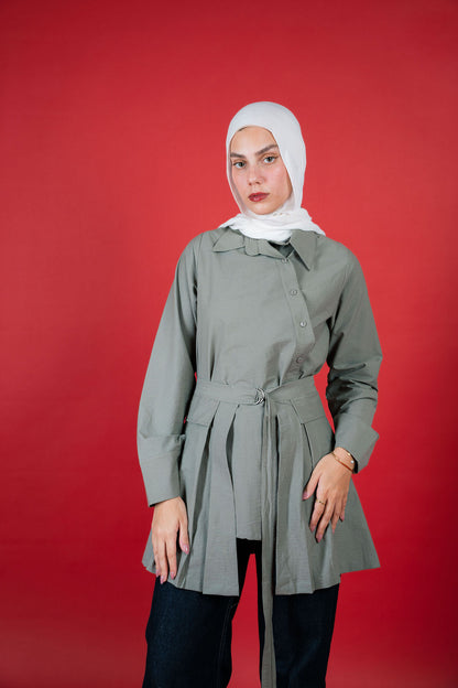 Japanese Shirt -Mint