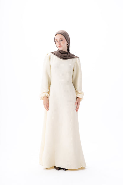 Soft Bloom Dress -Yellow