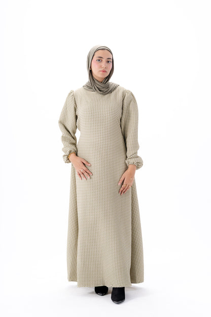 Soft Bloom Dress -Olive