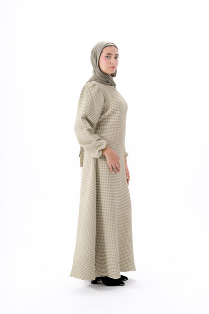 Soft Bloom Dress -Olive